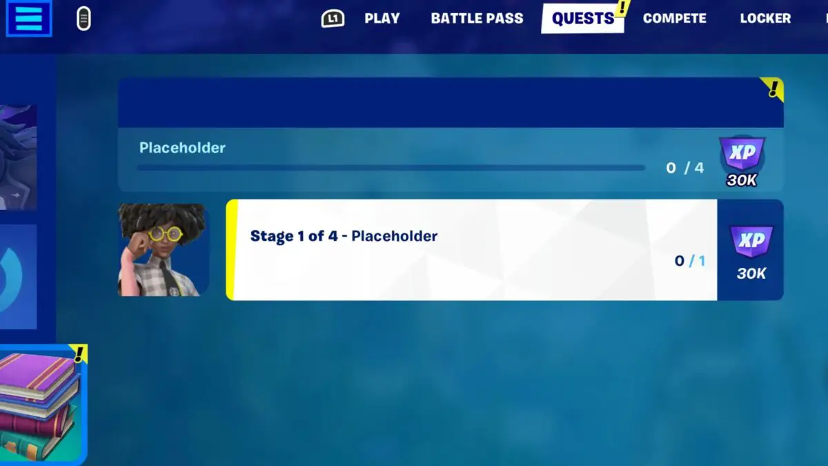 How to Complete Placeholder Quest in Fortnite