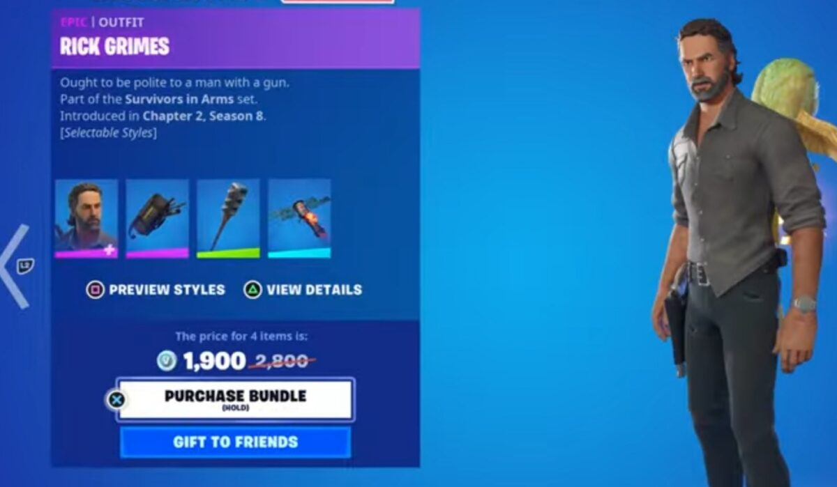 How to Get Rick Grimes Skin in Fortnite? 1 Fortnite Rick Grimes