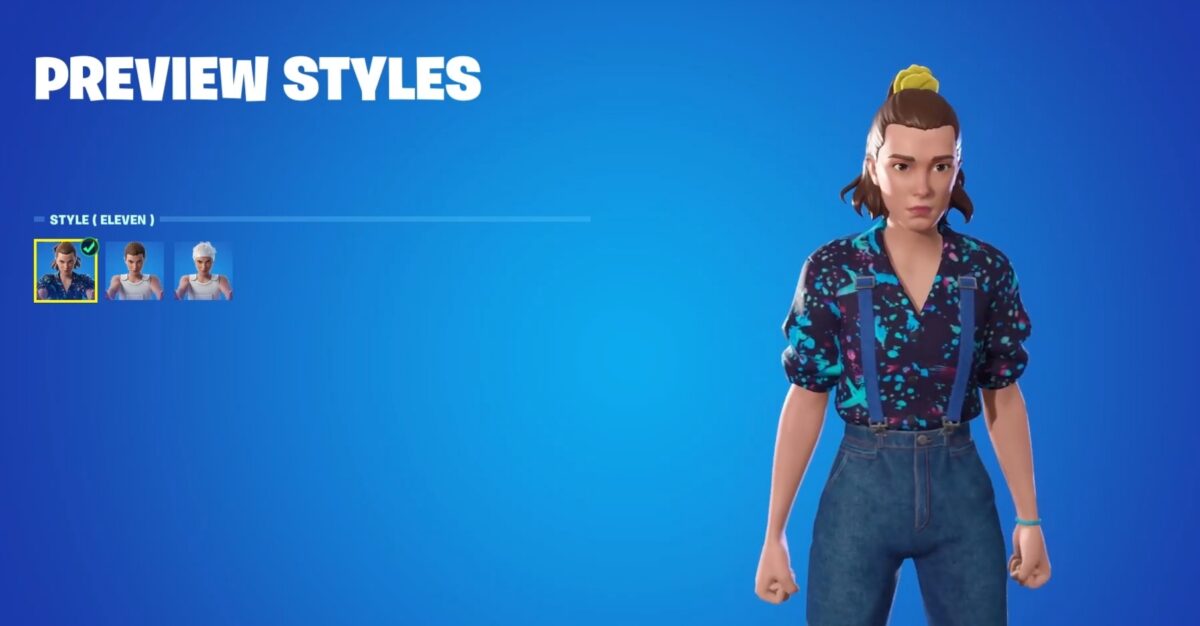 Eleven Skin in Fortnite