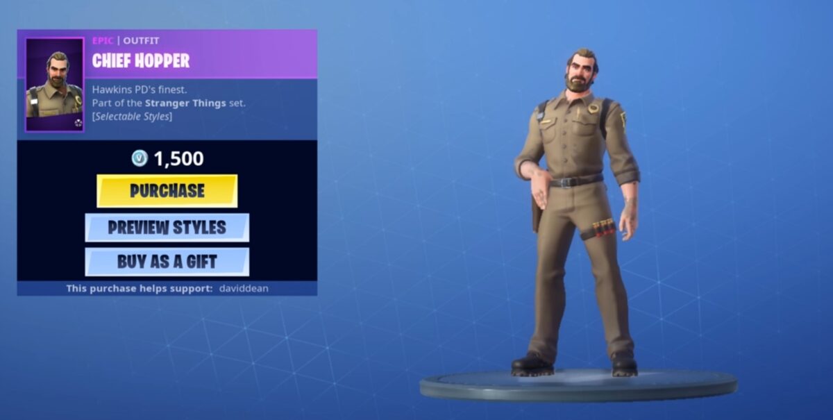 How to get Chief Hopper Skin in Fortnite? 1 IMG 20231107 104206