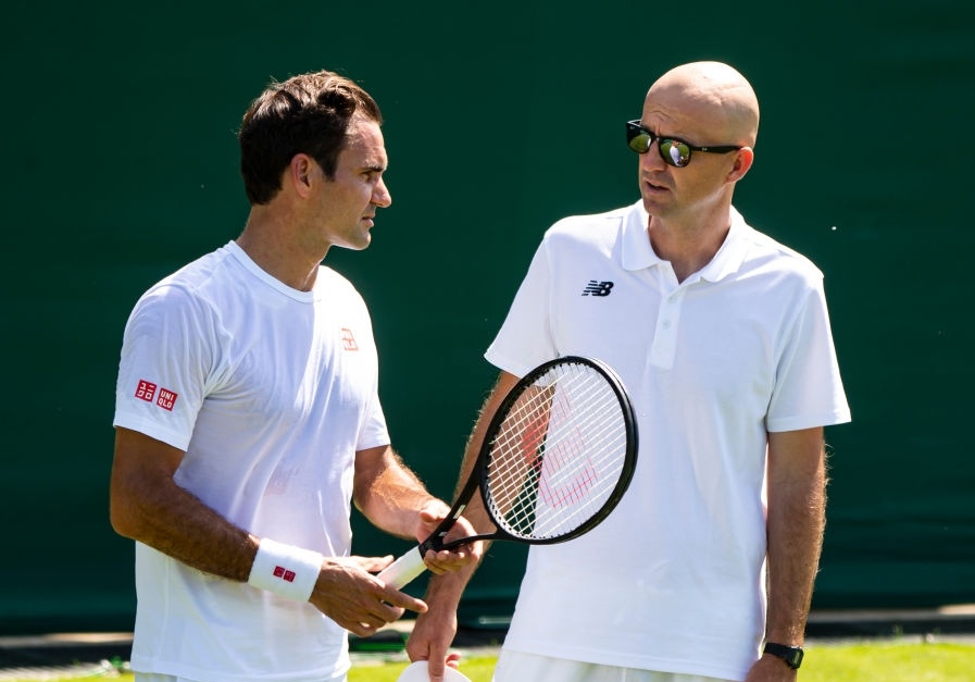 Roger Federer former coach