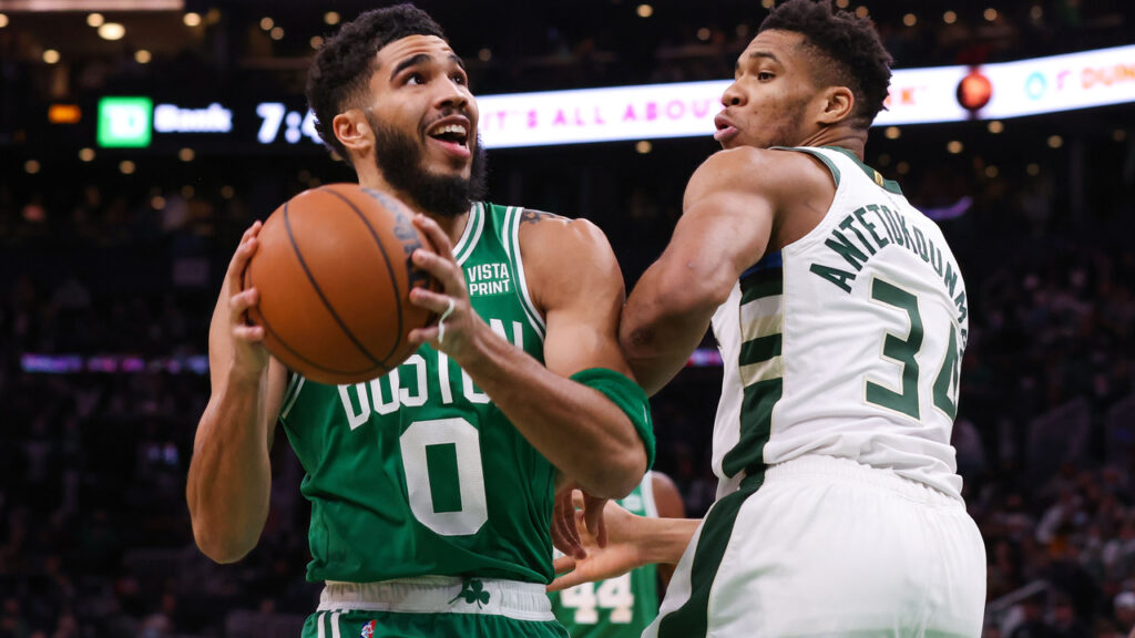 Jayson Tatum Giannis Antetokounmpo USATSI 17353624 1