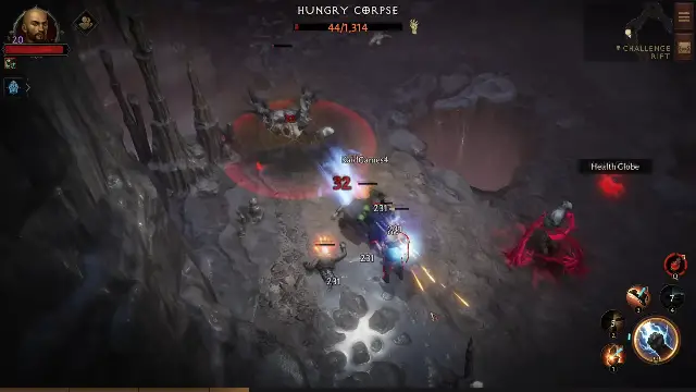Diablo Immortal gameplay 