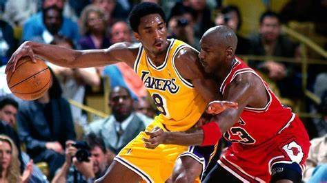 Kobe and Michael Jordan