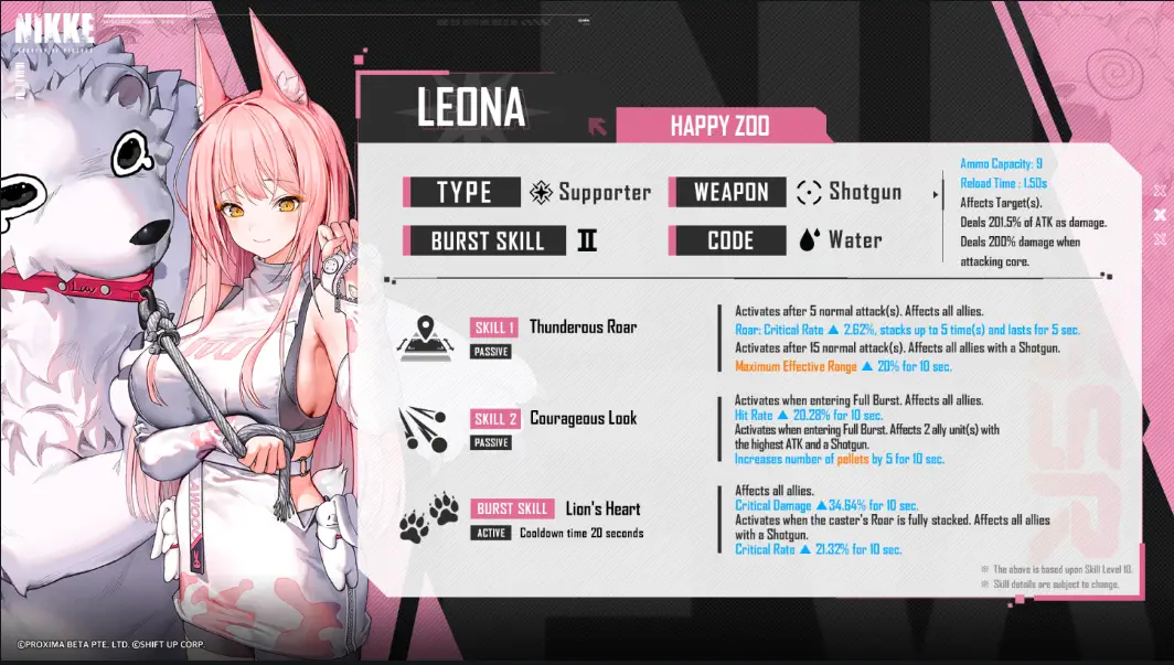 Leona Skills
