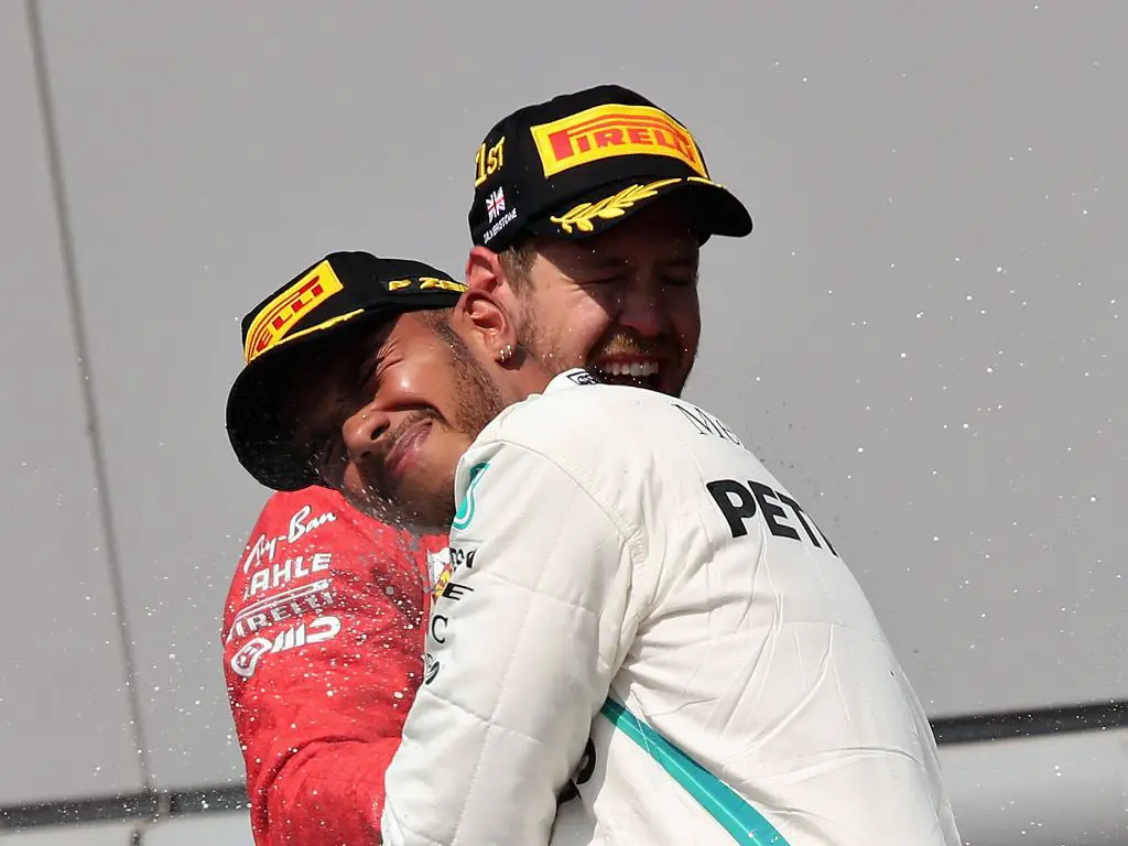 Lewis Hamilton and Sebastian Vettel1111
