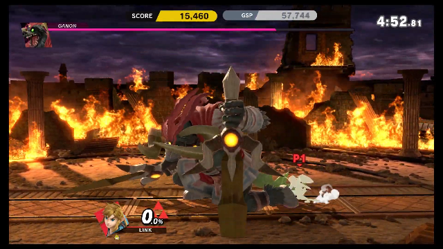 Ganon Smash Ultimate Fight Gameplay