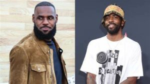 LeBron James and Kyrie Irving