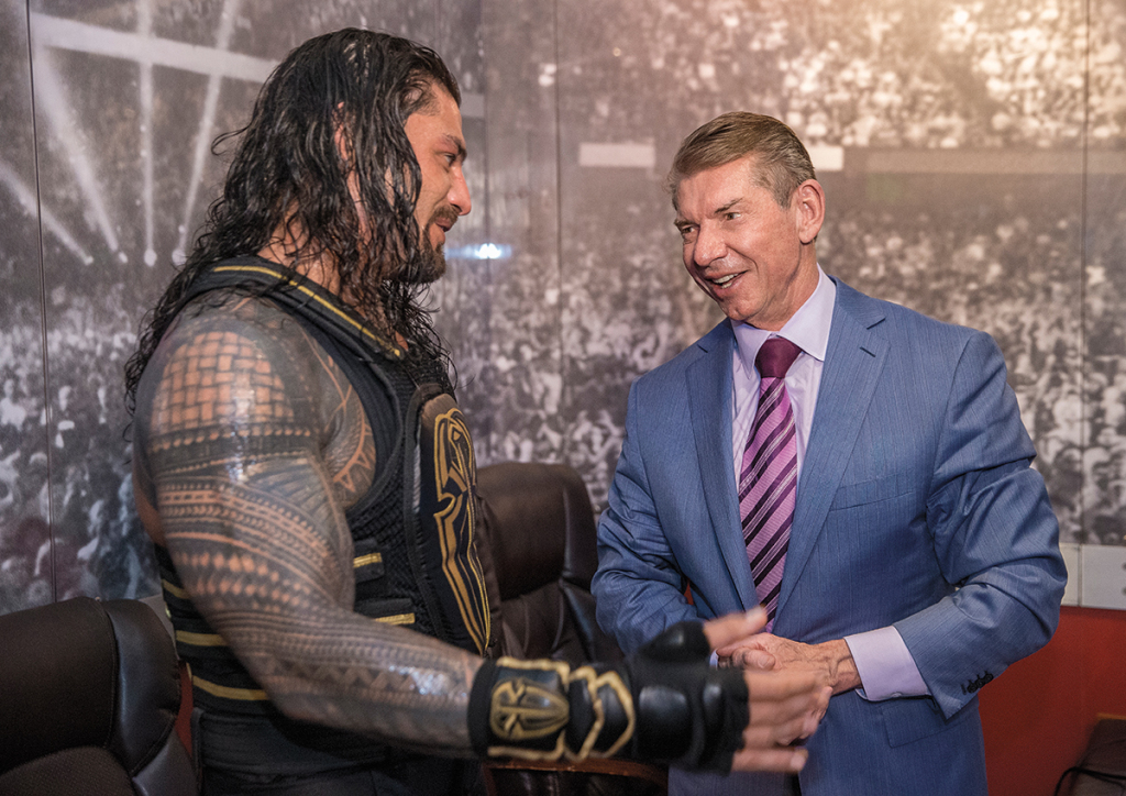 Roman Reigns Vince Mcmahon 1