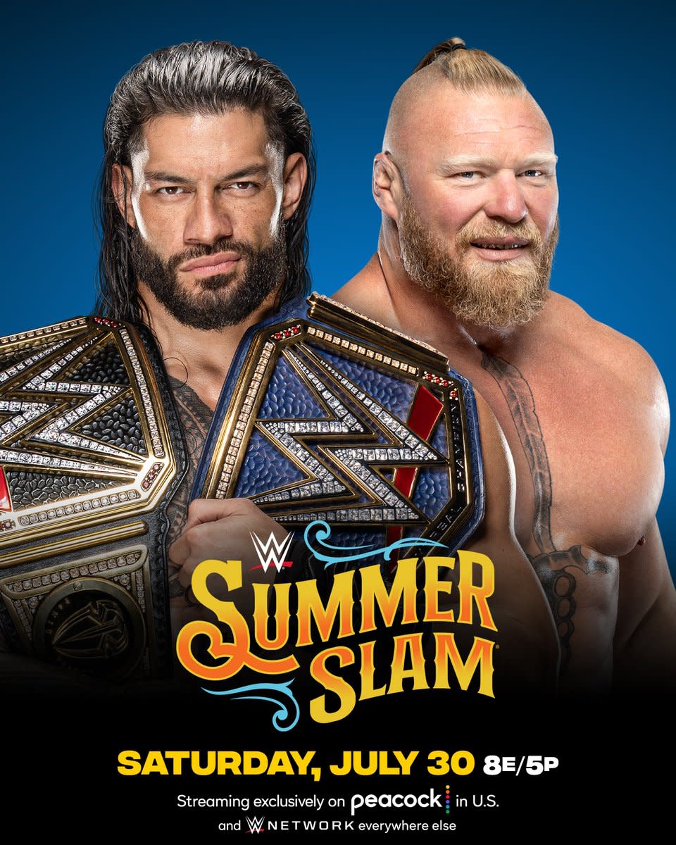 Roman Reigns vs Brock Lesnar Summerslam 2022