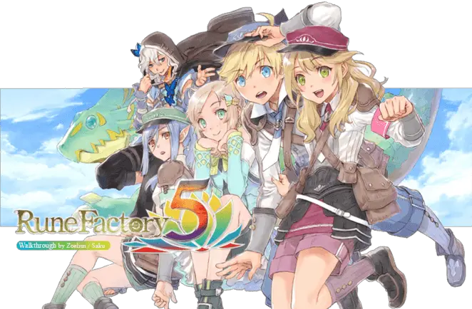 Rune Factory 5 cooking recipes