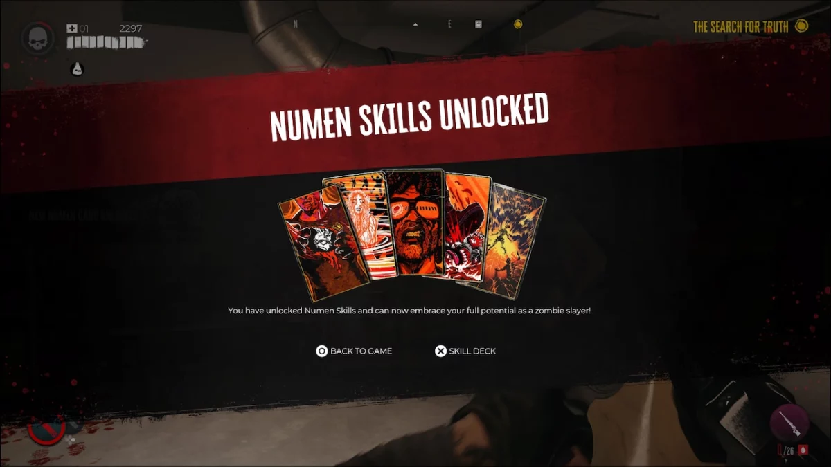 Dead Island 2 skill cards 