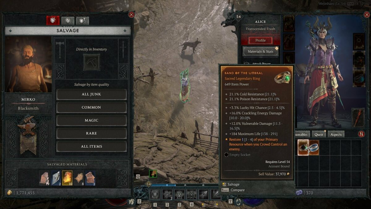 Diablo 4 loot items