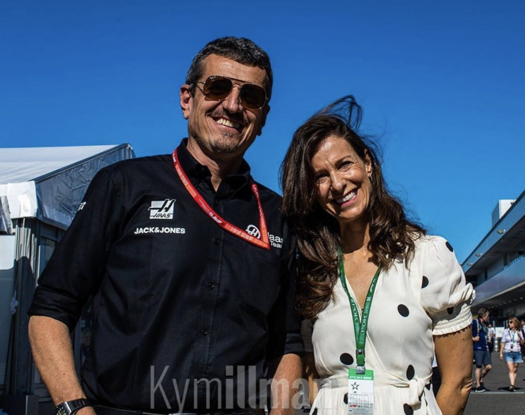 Who is Gertraud Steiner, the wife of Guenther Steiner?