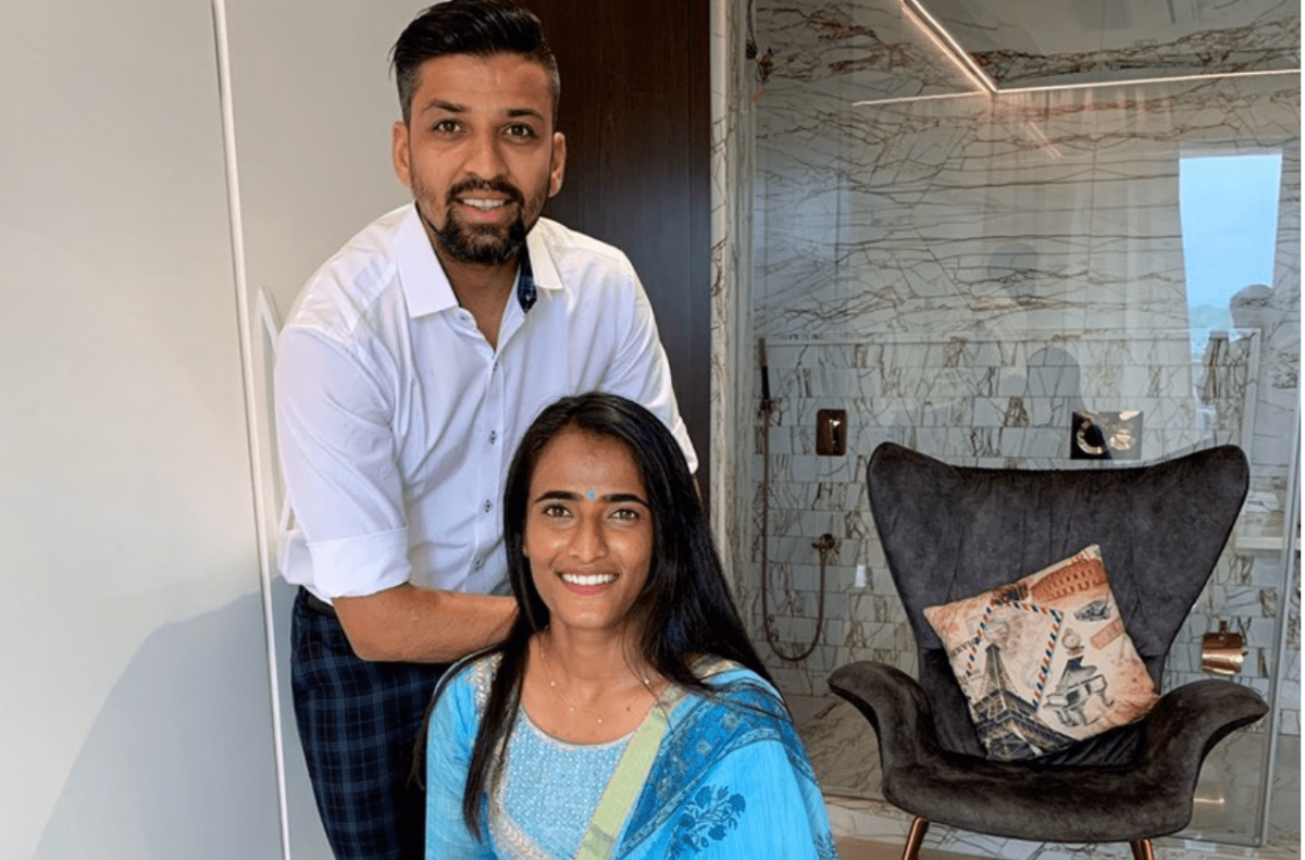 Rutuja Bhosale 2023 – Net Worth, Salary, Personal Life and Endorsements 3 Rutuja Bhosale with husband