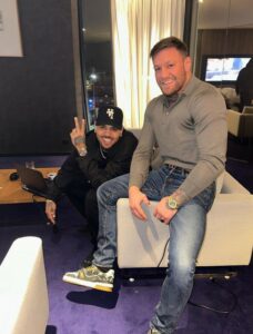 Conor McGregor and Chris Brown