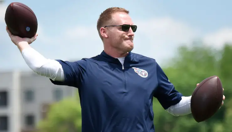 Titans OC Todd Downing Arrested