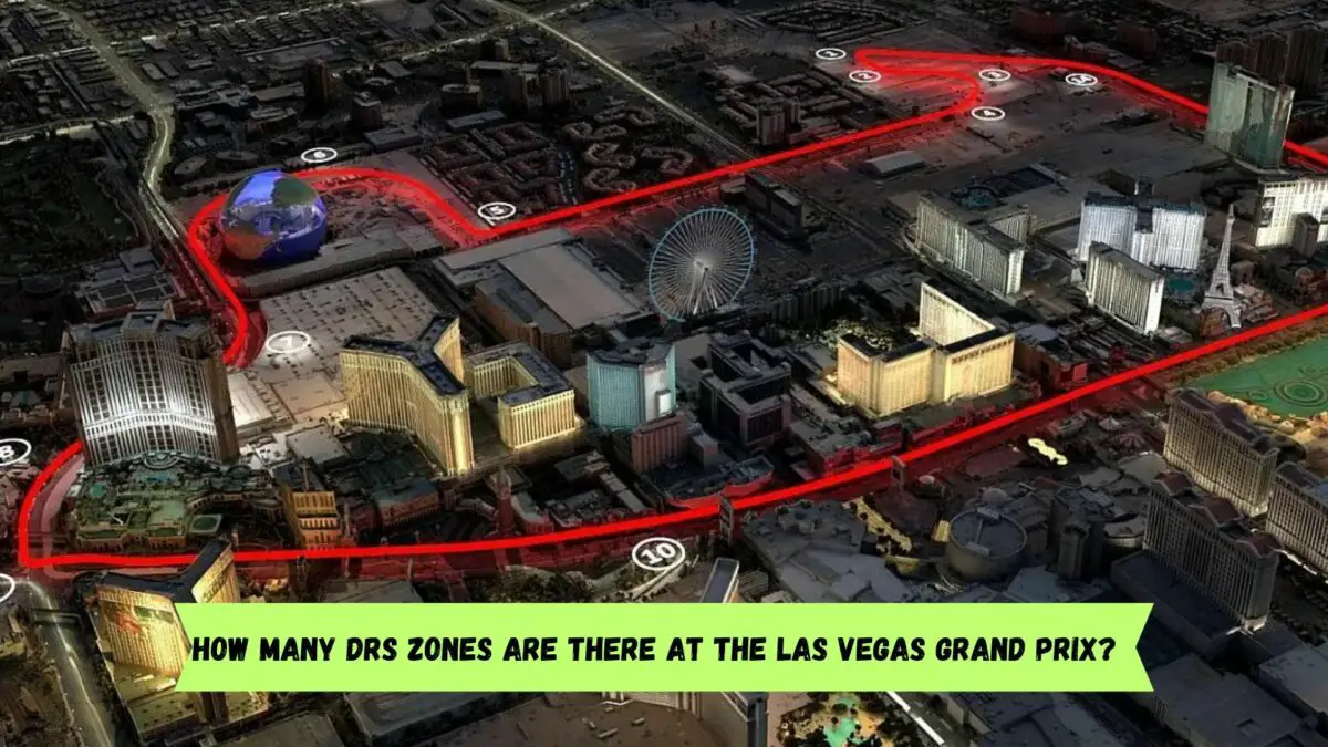 How many DRS zones are there at the Las Vegas Grand Prix?