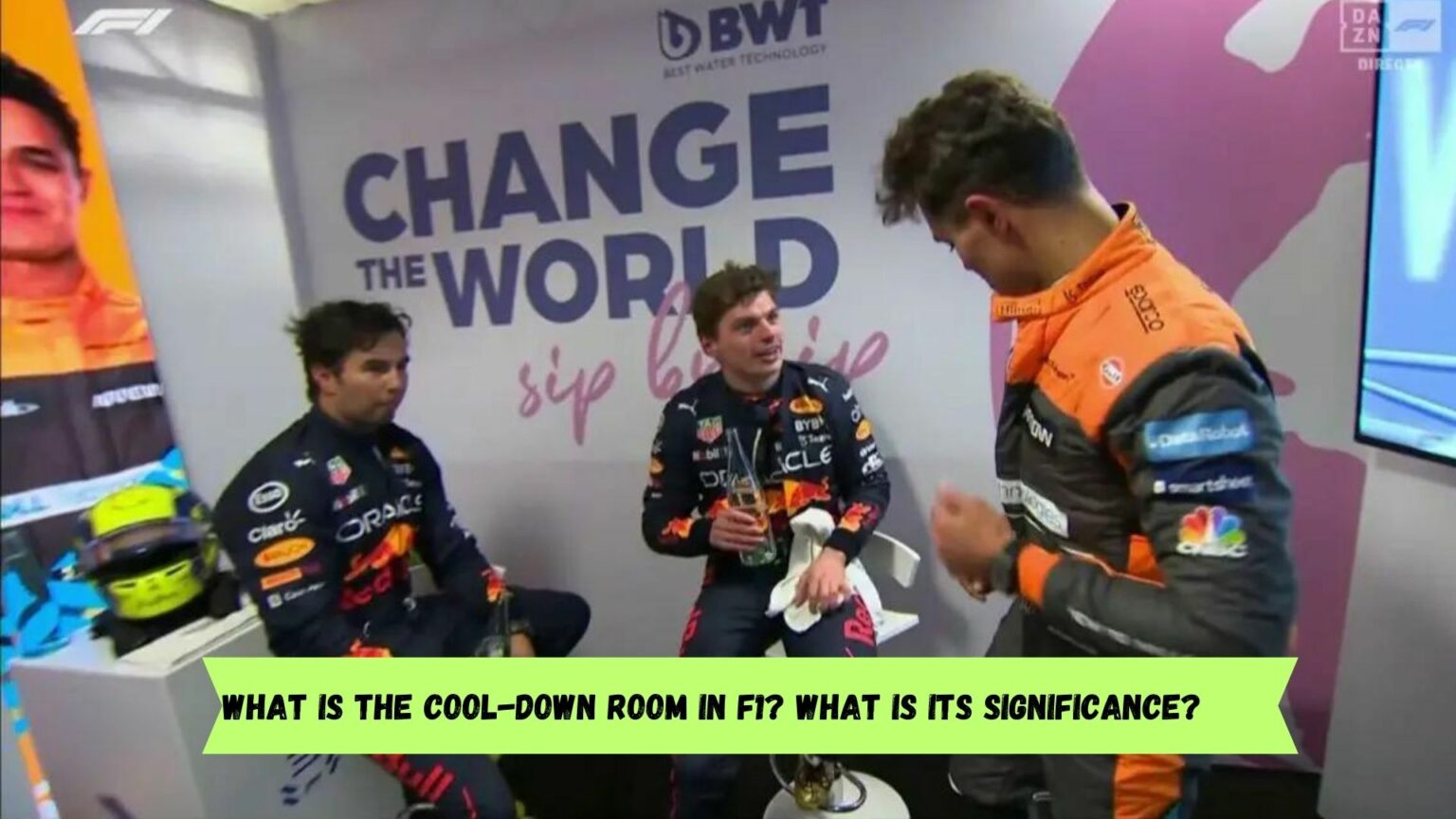 What is the Cooldown Room in F1? What is its significance?