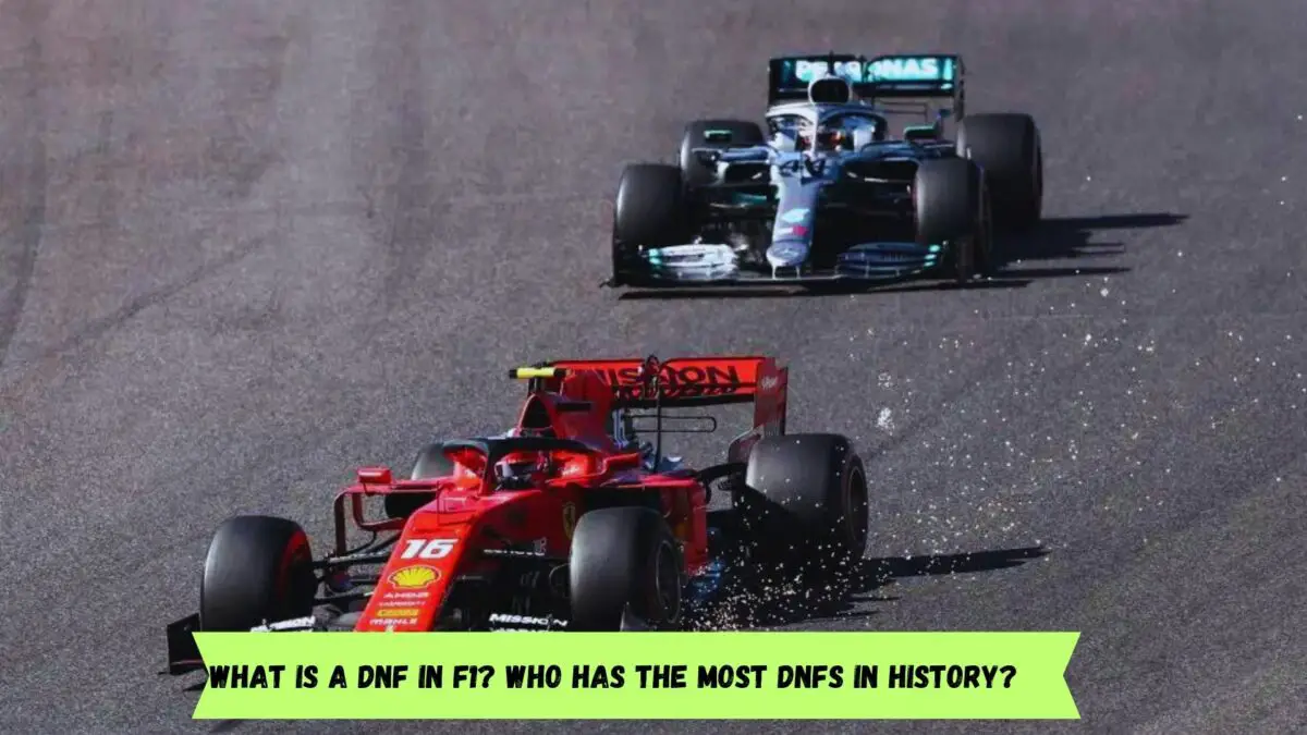 What is a DNF in F1