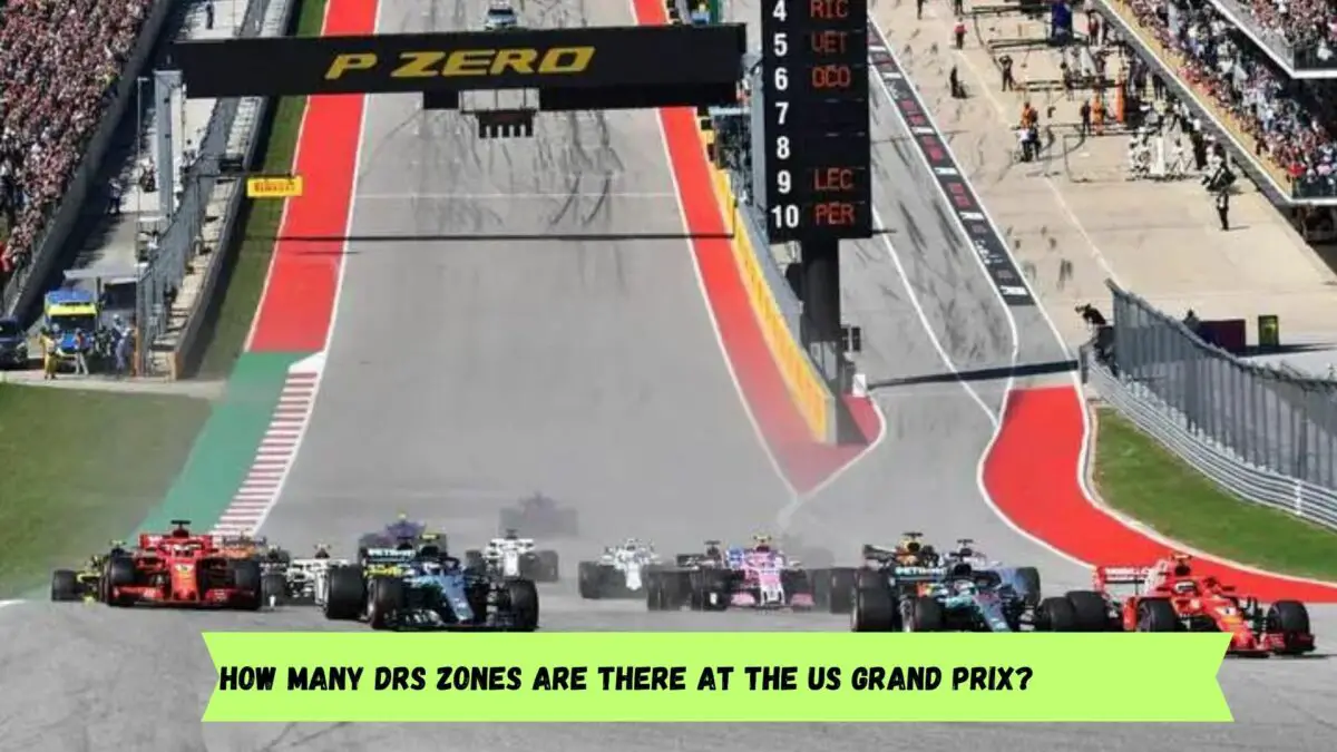 US Grand Prix DRS Zones