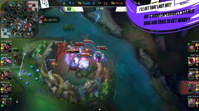 The Wild 5 is back with the top 5 dragon steals from season 1 of Wild Rift Esports 