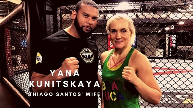 Thiago Santos Partner Yana Kunitskaya