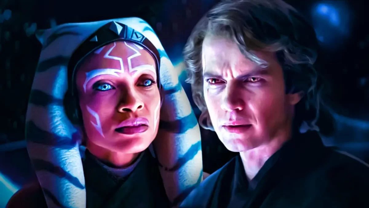 What is the relationship between Anakin and Ahsoka? Do they fall in love? 1 ahcos 1