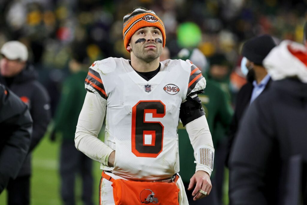 "We want to thank Baker Mayfield for all his contributions to the Cleveland Browns"- Cleveland Browns owner Dee and Jimmy Haslam 1 baker 4