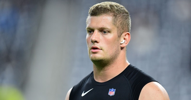 Does Carl Nassib have a partner? Has he spoken about his relationship history? 3 carl nassib 1