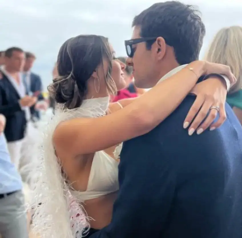 cristian garin ties the knot with his partner