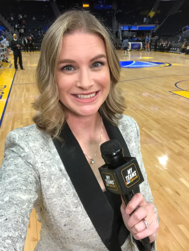 Is Kerith Burke expecting a child in 2023? Is she related to Doris Burke in any way?
