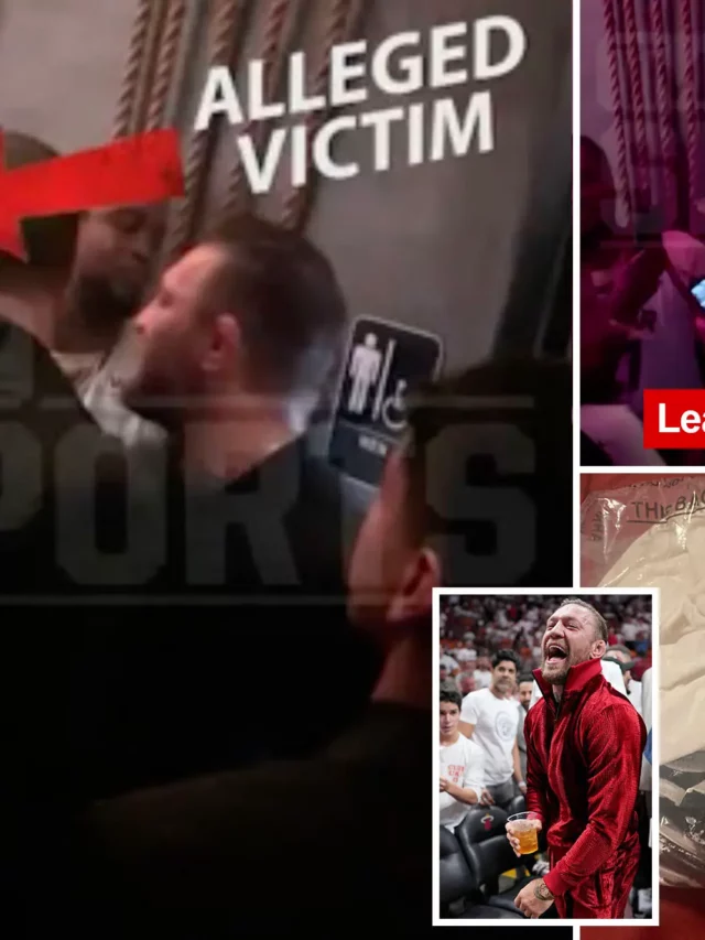 Is there is a video of Conor McGregor and his alleged victim from the Miami game? Footage surfaces online
