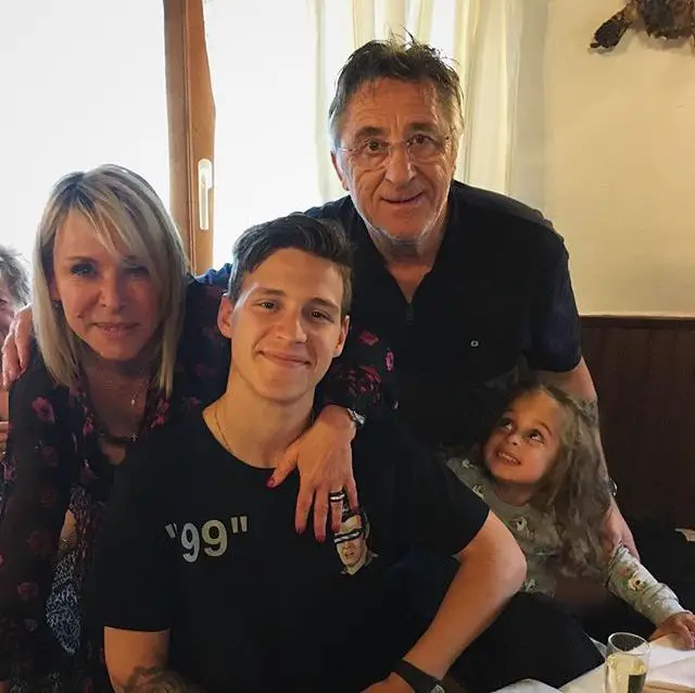 Fabio Quartararo with family