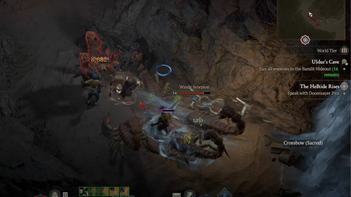 Diablo 4 Uldur’s Cave Guide 2 Gameplay