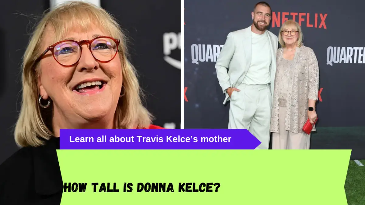 How tall is Donna Kelce