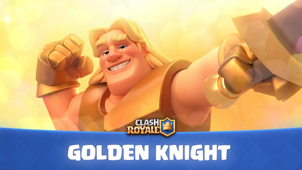 golden knight decks clash royale