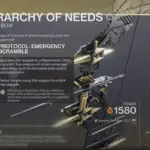 hierarchy of needs destiny 2