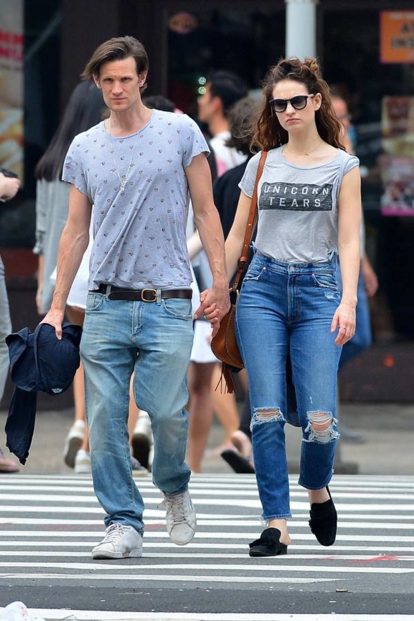 Who is Matt Smith's girlfriend?