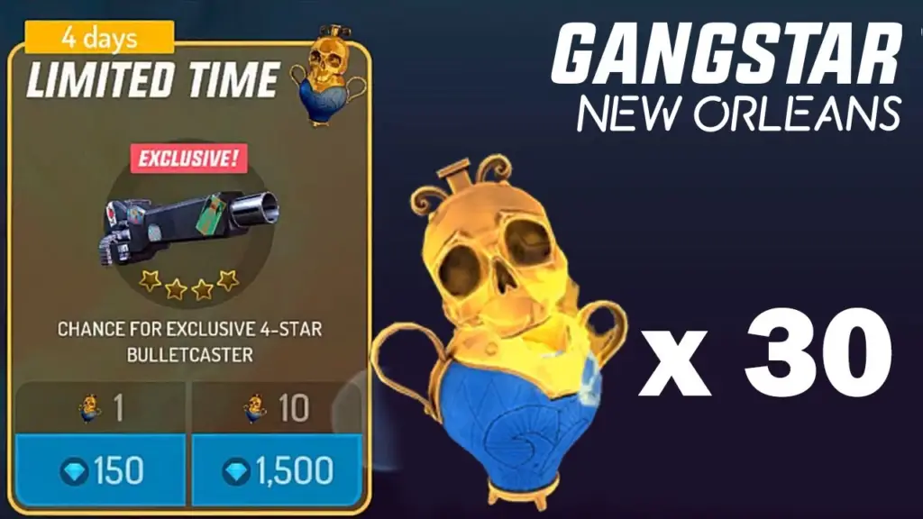 Limited Time Deals in Gangstar New Orleans