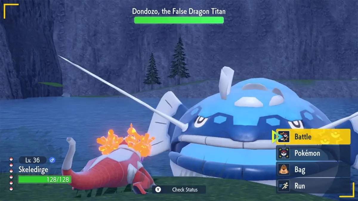 Dondozo False Dragon Titan pokemon