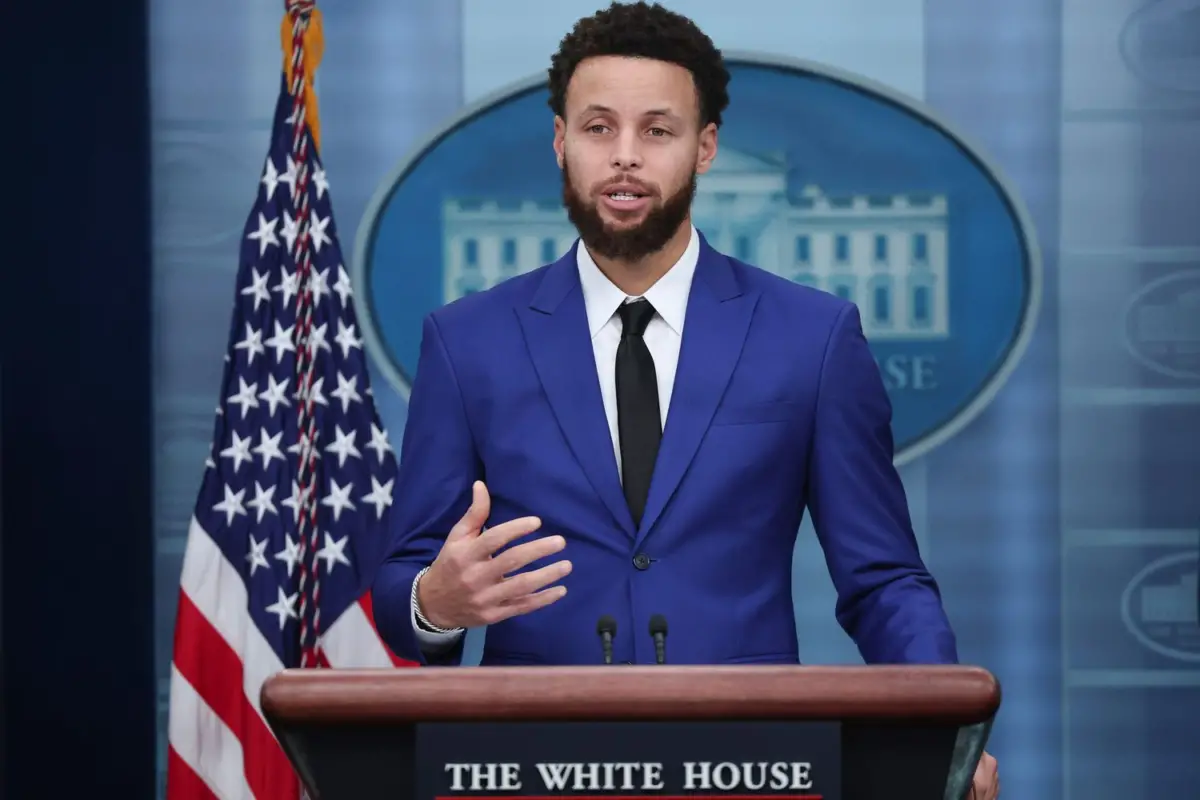 Stephen Curry white house