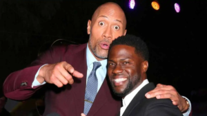 The Rock Kevin Hart
