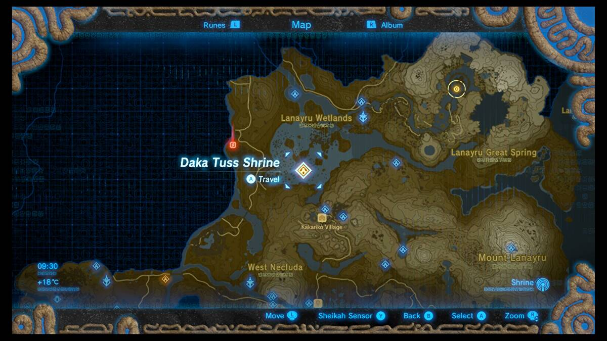  Daka Tuss Shrine in Zelda: Breath of the Wild