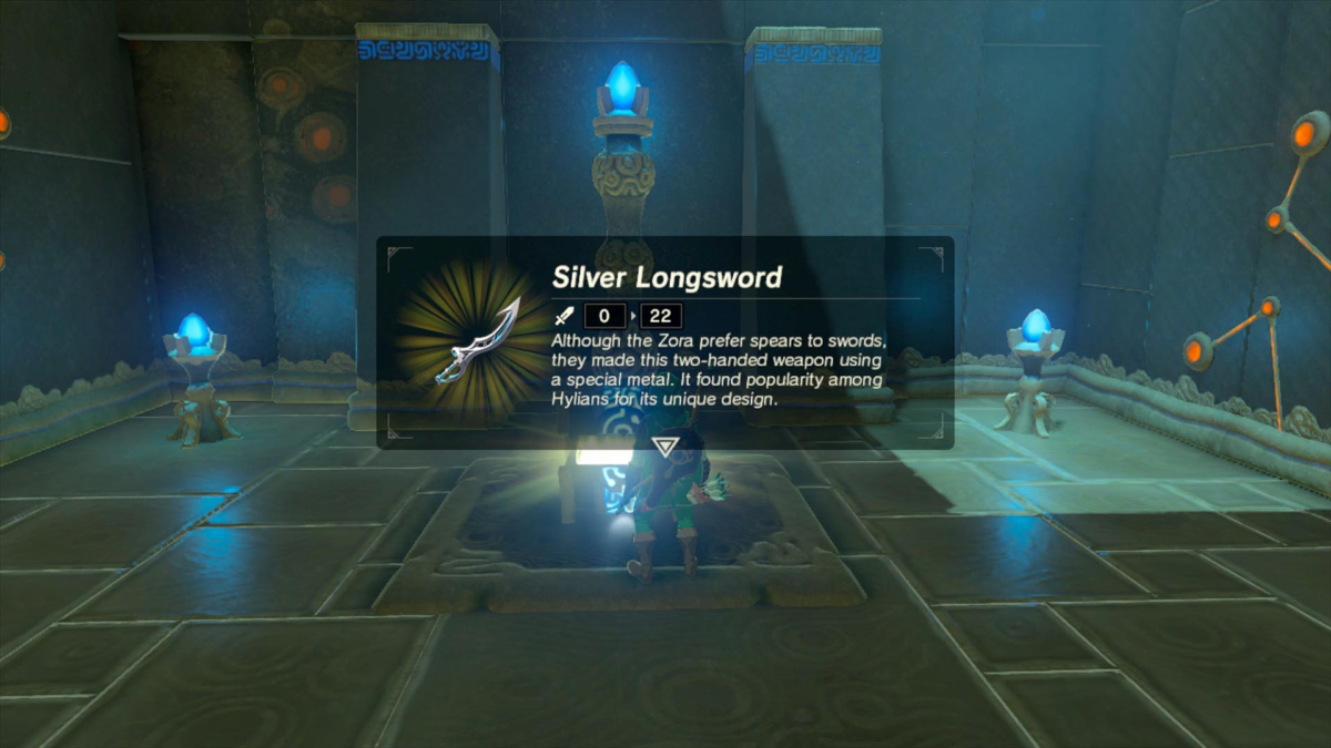 How to Complete Daka Tuss Shrine in Zelda: Breath of the Wild 4 Silver Longsword in Daka Tuss