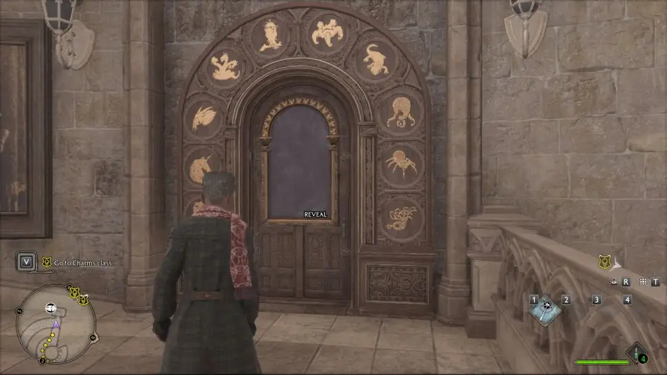 GRAND STAIRCASE Hogwarts Legacy Puzzle Door