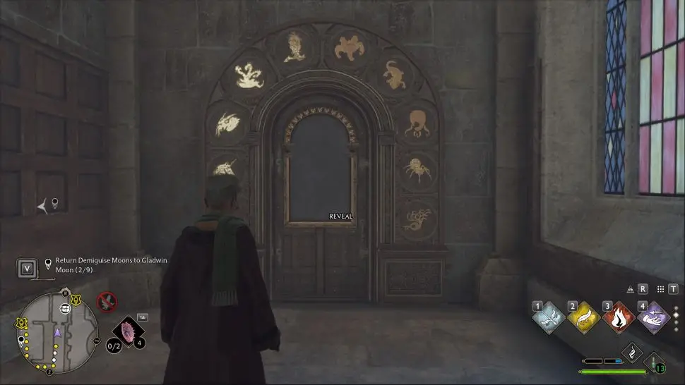 NORTH HALL Hogwarts Legacy Puzzle Door