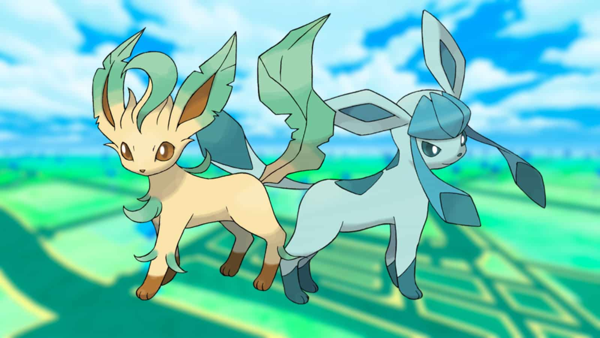 Leafeon and Glaceon