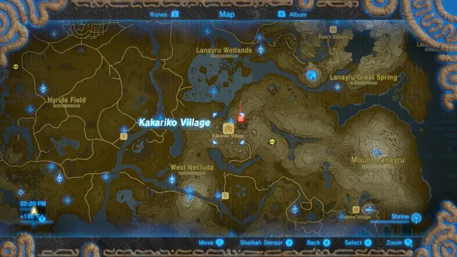 Great Fairy Fountain Locations