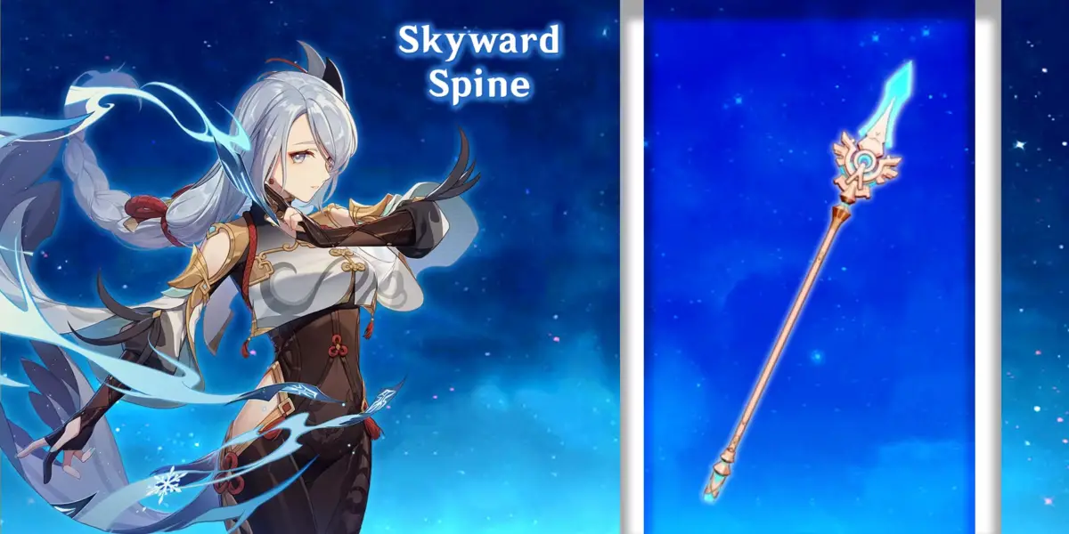 Skyward Spine Best weapons Shenhe Genshin Impact